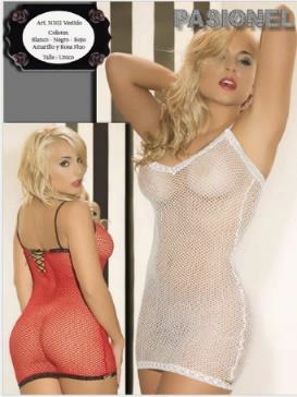 VESTIDO
C/elastico
fantasia y
Pasacint Espalda