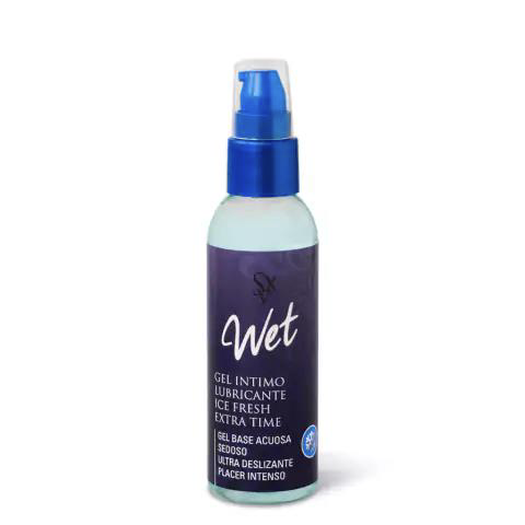 Wet Gel Lubricante
Ice Fresh EXTRA
TIME
Contenido: 75 ml